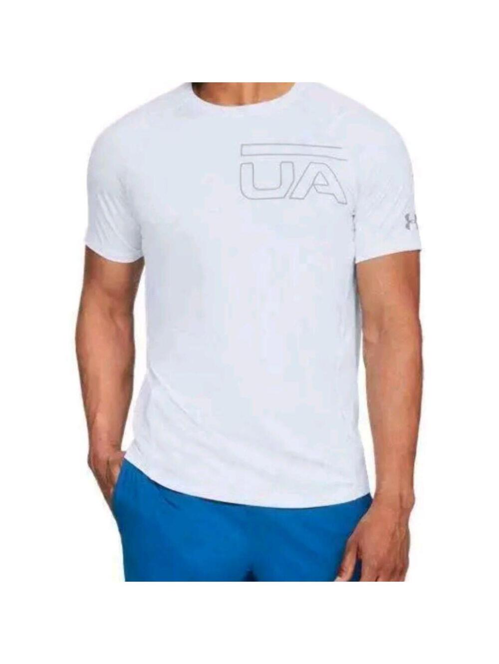 Under Armour Men's UA HeatGear Fitted MK-1 Performance T Shirt XL